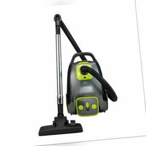 Bodenstaubsauger mit Beutel Grün/Grau HEPA-Filterschutz Kombidüse 700 Watt KHG