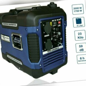 Mobiler Stromerzeuger Inverter Benzin Stromgenerator 4-Takt NTG 2000W