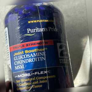 Puritaner Pride Triple Strength Glukosamin Msm Gelenke Schnuller 360 Caps Lot 2