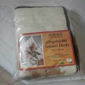 Luxus Dralon Decke Kuscheldecke Wohndecke Bayer Textilfaser
