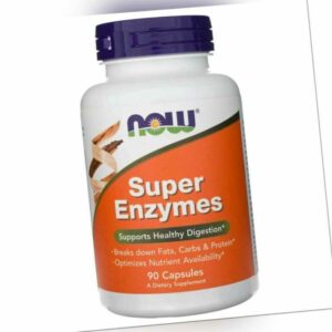 NOW FOODS Superenzyme Super Enzymes 90 Kapseln