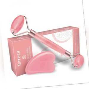 Weihnachtsgeschenk Jade Roller Face Roller für Gesichts und Halsmassagen Gua Sha