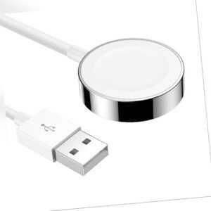 Für Apple Watch Wireless Charger  Series 1 - 7 / SE USB Ladekabel Metall