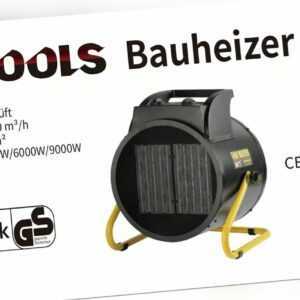 Keramik Heizlüfter Heizgerät Elektroheizer Bauheizer Heizer Werkstatt 9 kW GS