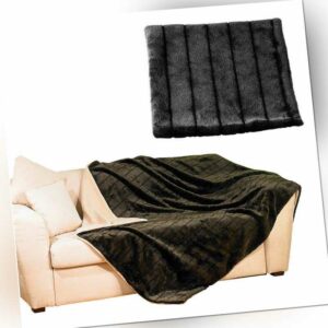 Wilson Gabor Webpelzdecke: Elegante Webpelz-Decke "Nerz" 200 x 150
