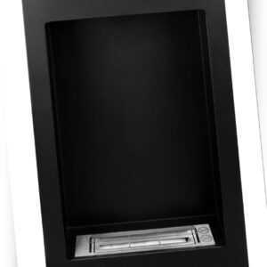 Gel- und Wand - Ethanol - Kamin Vertikal schwarz 61 cm