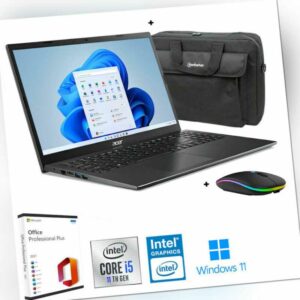 Acer Notebook 15,6" FHD~Intel i5 Quad 4,2GHz~bis zu 20GB RAM~bis zu 1T SSD~Win11