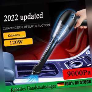 9000 Auto Handstaubsauger Staubsauger Kabellos Nass&Trocken Akku Büro Haus 120W