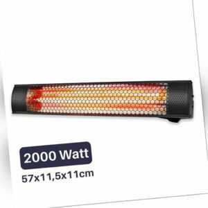 Heizstrahler Infrarotstrahler Terassenstrahler Wand Wärmestrahler 2000 Watt