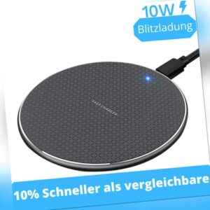 Wireless Charger Qi Ladegerät Induktive Ladestation Kabellos Iphone Samsung