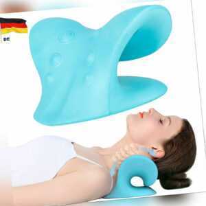Ergonomischer Nackenstrecker Rückenstrecker Nacken Massagegerät Relief Kissen