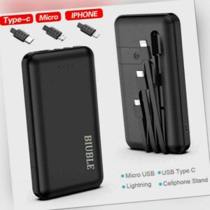 BIUBLE Powerbank 1000000mAh USB Charger Tragbare Batterie Power Bank Für Handy