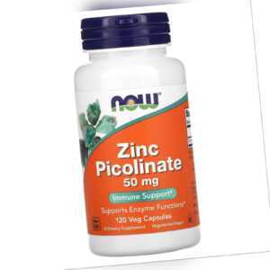 NOW FOODS, ZINC PICOLINATE 50mg 60 Veg. Kapslen SUPER PREIS