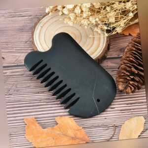 u shape bian stone guasha gua sha board comb shape massage healthy beauty_jg CR