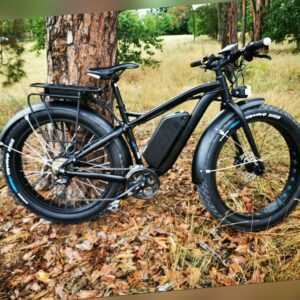 Fatbike Pedelec 45km/h E-Fatbike E-Bike für Jäger, Förster, Angler, Hobby, Spaß
