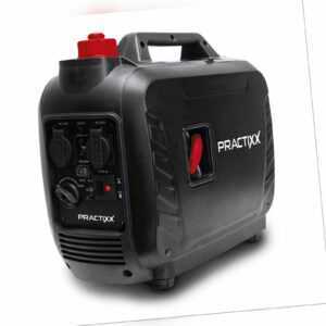 Practixx by Scheppach 2000W Stromerzeuger Inverter Generator 2x230V / 1x12V DC