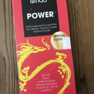 Qinao Power Nahrungsergänzungsmittel Matcha Grüntee Brahmi Extrakt - 7 Filmtabl.
