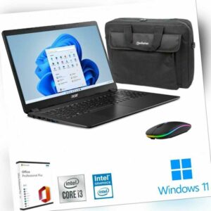 Acer Notebook 15,6" ~ Intel i3 11TH Gen. ~ 8GB/24GB RAM ~ 256GB/1TB SSD ~ Win11
