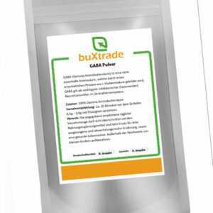 100g | GABA Pulver | Gamma Aminobuttersäure | rein