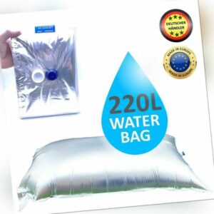 220L WATER BAG Wassersack Badewanne Notwasserbeutel Krisenvorsorge Wassertank