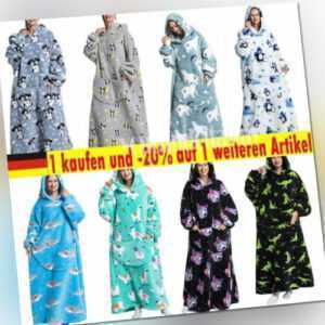 Kuscheldecke mit Ärmeln Oversized_Decke Hoodie Sweatshirt