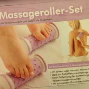 Massageroller Set 2 Massagerollen Fußreflexzonenmassage
