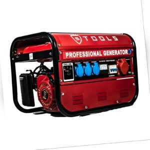 Stromgenerator 4900 Watt leise Generator Stromerzeuger Notstrom Benzin