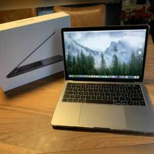 Apple Notebook MacBook Pro 13" 2019 (MUHP2D/A) Touchbar 256GB SSD Spacegrau