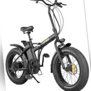 E-City Fatbike Faltbar E-Bike Klappbar Elektro Fahrrad Pedelec CE B-Ware