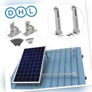 Solarpanel Halterung Konsole Aufständerung Dachbefestigung Montage mit Vario DE