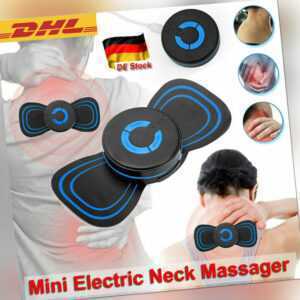 Tragbare Elektrische Nacken Massagegerät Zervikalen Massage Rücken Stimulator DE