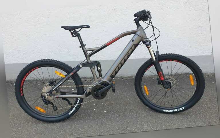 27,5" Pedelec E-Mountainbike FULLY Mod. CARRY von TOTEM  80Nm VINKA Mittelmotor