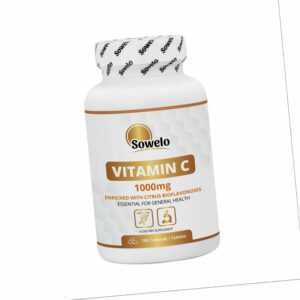 SOWELO Vitamin C 1000 mg Ascorbinsäure mit Bioflavonoiden Tablets