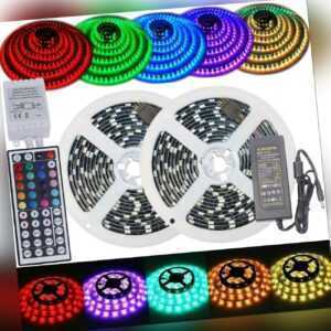 1m-30m 5050 SMD LED Stripe RGB Leiste Streifen Band Licht Leuchte Lichterkette