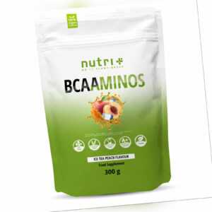 BCAA PULVER hochdosiert + vegan - Aminosäuren Anabol BCAAs Instant Powder 300 g
