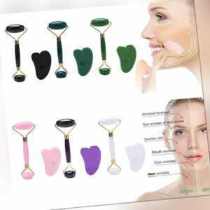 Face Massage Roller Gua Sha Scraper Board Slimmer Wrinkle Remover SlimmiCR