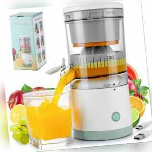 Entsafter Saftpresse Presse Slow Juicer BPA Frei Tragbar Küche Obst Orange 75W