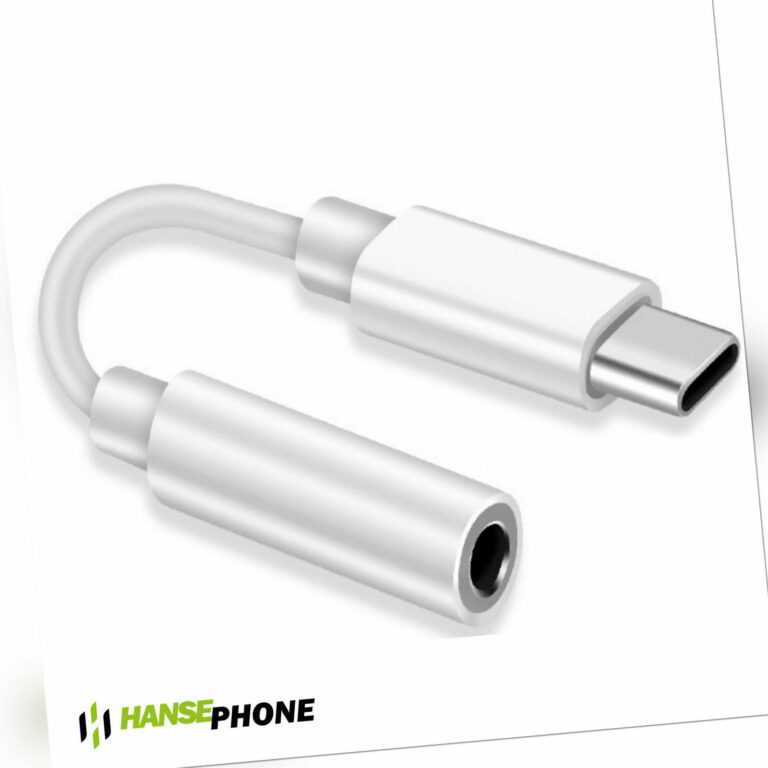 USB Typ C auf zu AUX 3,5mm Klinke Kopfhörer Adapter für Samsung Sony Nokia HTC