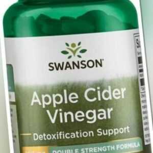 Swanson Apfelessig Kapseln & Tabletten Gewichtsverlust Alkalische 2 Größen