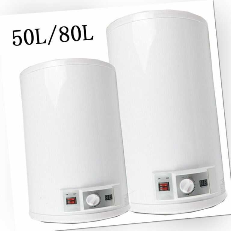 Elektrospeicher Speichertank-Warmwasserbereiter Speicher Boiler 50 80 Liter DE
