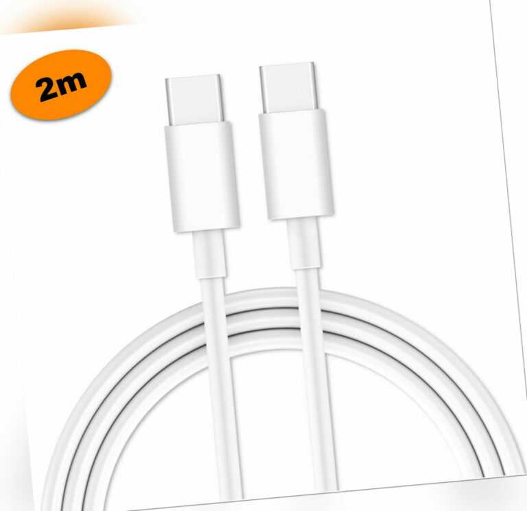 Ladekabel Schnell Usb-C auf TYP-C  2m für Original Apple iPad Pro Samsung Google