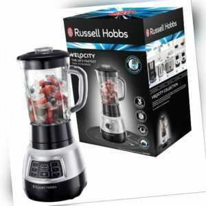 Russell Hobbs Velocity Pro Standmixer Glas Blender Mixer Smoothie Milch-Maker