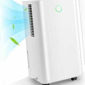 12L/Tag Luftentfeuchter Elektrisch Raumentfeuchter Entfeuchter mit 2L Wassertank