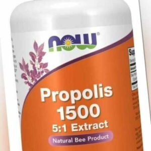 Now Foods Propolis 1500 5:1 Extrakt, 100 Kapseln