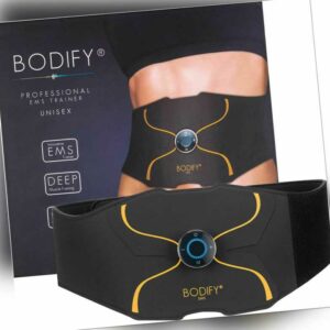 Bodify® EMS Bauchtrainer Pro - Stimulationsgerät Bauch Muskeln - Muskelaufbau