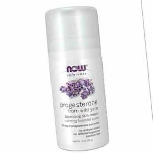 Now Solutions Natürliches Progresteron Creme, 85 g