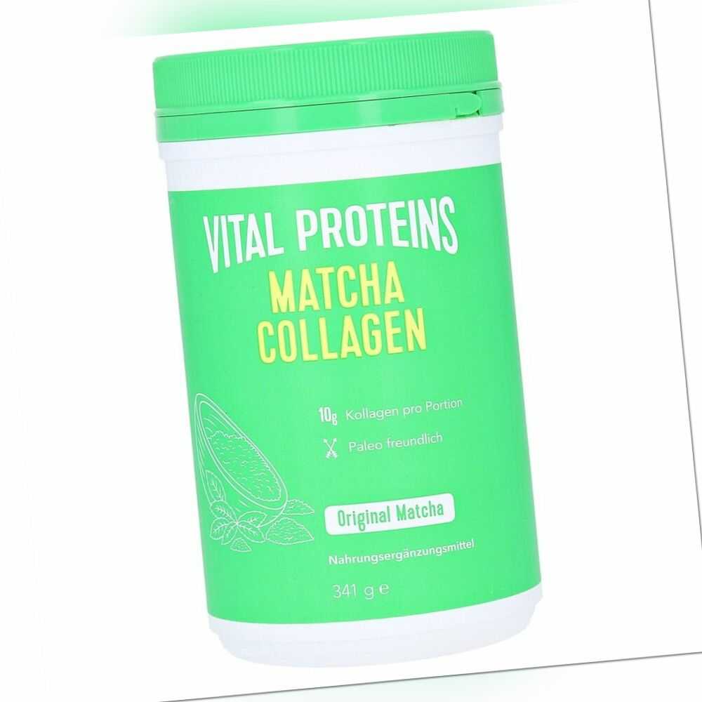 Vital Protein Matcha Collagen Pulver Hautbild Gelenke Antioxidantien 341 g
