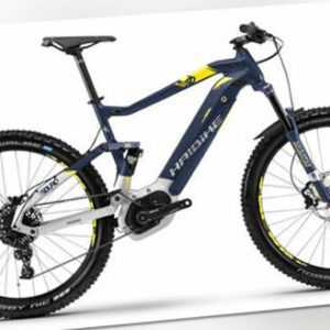 Haibike SDURO FullSeven 7.0 27,5" RH52 E-Bike Bosch 500Wh blau/citron/s. m 18