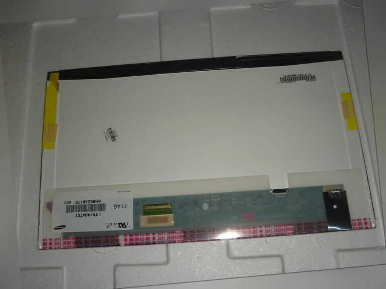 Blende Bildschirm LED LCD 14.0'' Samsung LTN140AT07-H06 Anzeige IN France Neu