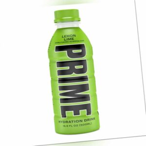 Prime Hydration Energy Drink, Zitronenlimette - 500ml